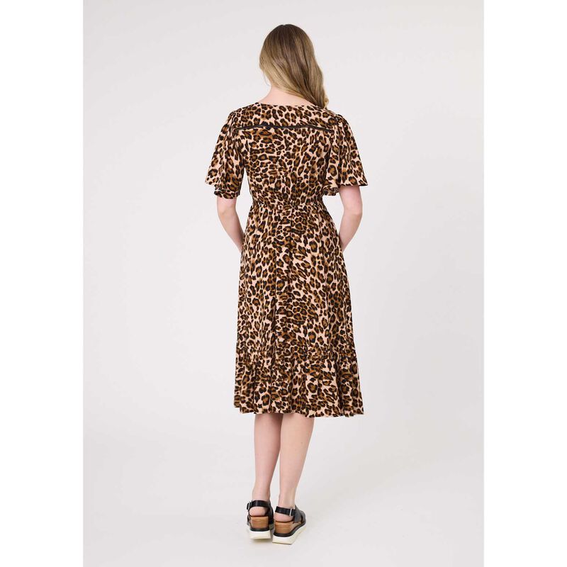 Lemon Tree Vittoria Dress Leopard Print image number 1